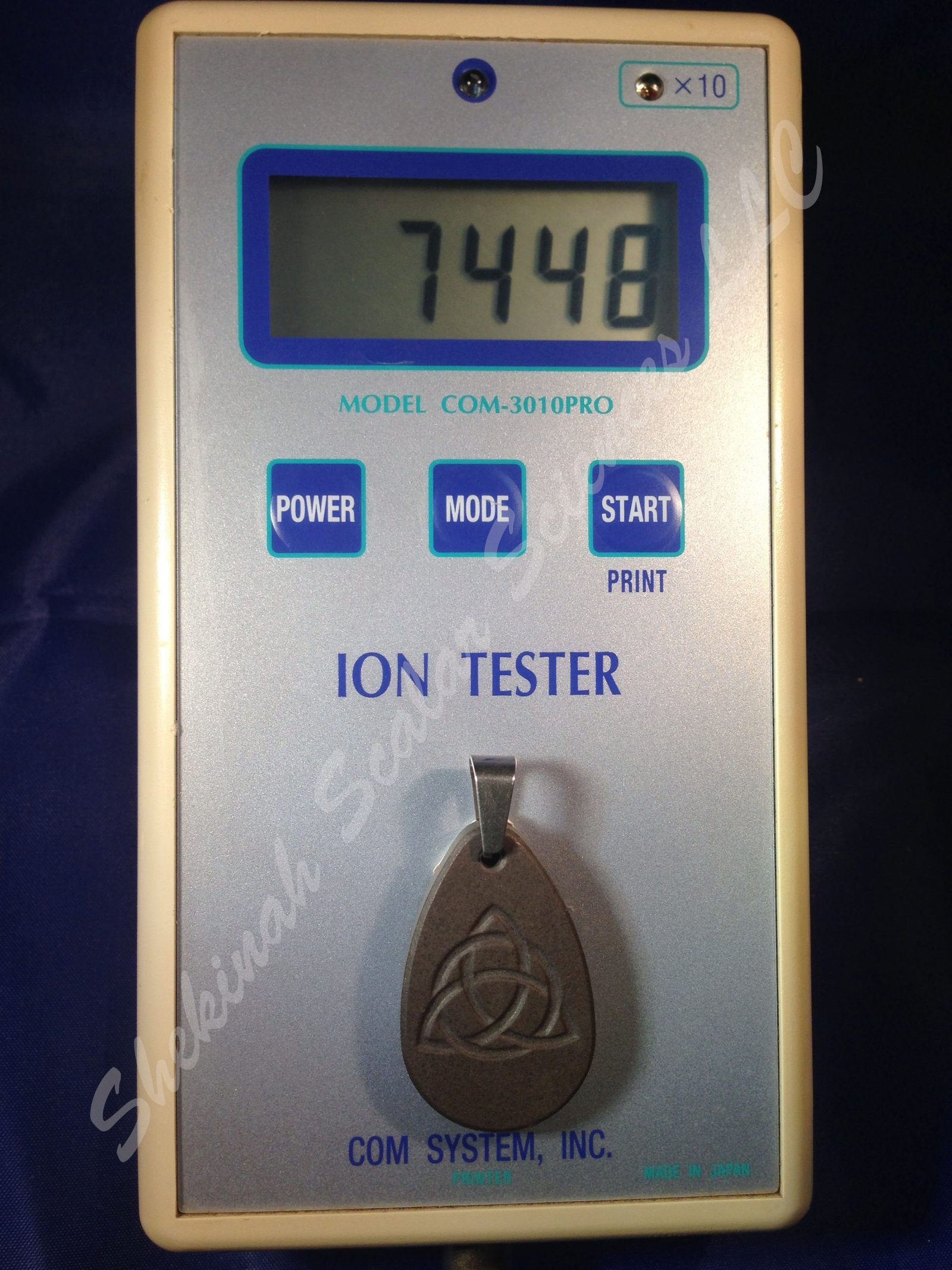 Triquetra / Trinity Energy Pendant - 7448 Ions/Cm3 - Image 2