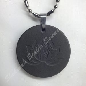 Lotus Flower Energy Pendant - 7196 Ions/Cm3