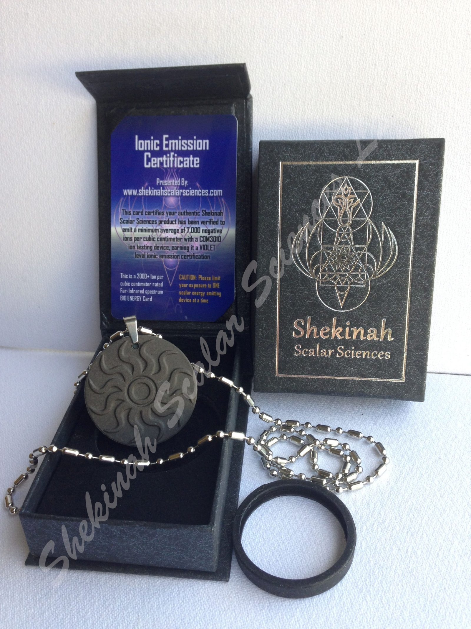 Sun / Solar Logos Energy Pendant - 7463 Ions/Cm3 - Image 4